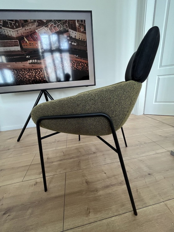 Image 1 of 4x Venjakob Design-Stühle "Marleen" – Hochwertiger Stoffmix (Q2)