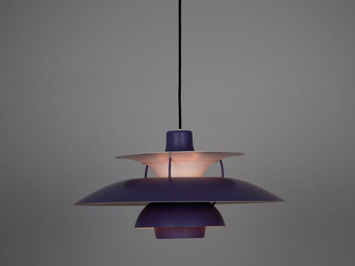 Vintage Deense Ph 5 hanglamp van Poul Henningsen voor Louis Poulsen, 1958