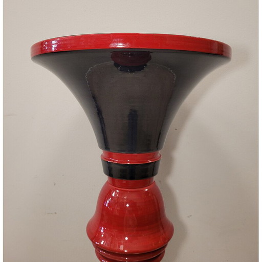Totem vintage en céramique émaillée par Rometti, Italie 1970