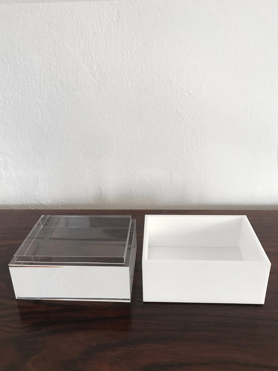 Acrylic glass boxes by Alessandro Albrizzi, 1990s, set of 2, Decorative Objects, Plexiglass (photo 11 of 19)