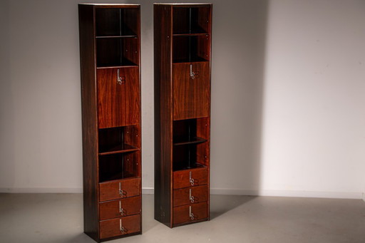Pellicano series book cases by Vittorio Intorini for Spaoriti Circa.1970