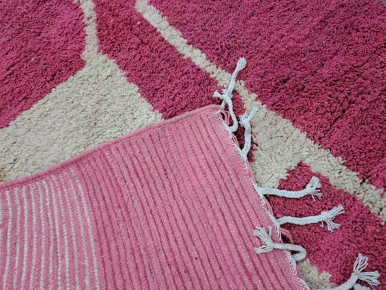 Image 1 of Tapis marocain artisanal en laine 300cmx150cm