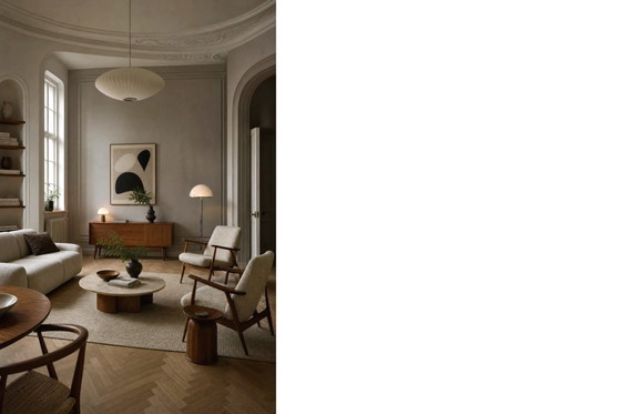 Image 1 of Vintage Zweedse vloerlamp van chroom en wit acryl van Nybro Armaturfabrik, jaren 70.