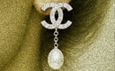 Dekorativer Rahmen "Chanel forever" - 60x60 Cm - (Leinwand oder Dibond Aluminium)