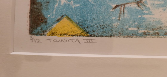 Marianne Aulman - Lithographien & Drucke - Trinita I & Trinita III – Glass, Metal (photo 8 of 9)