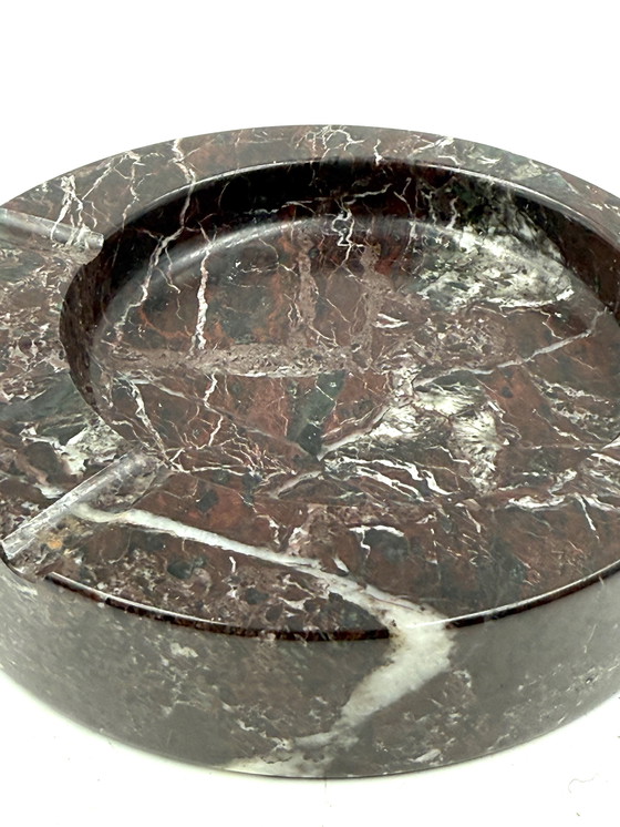 Image 1 of Sergio Asti, Posacenere in marmo rosso Levanto, UP&amp;UP Carrara Italia, anni '70