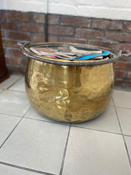 Bouilloire ancienne en cuivre – decoratieve objecten, Copper