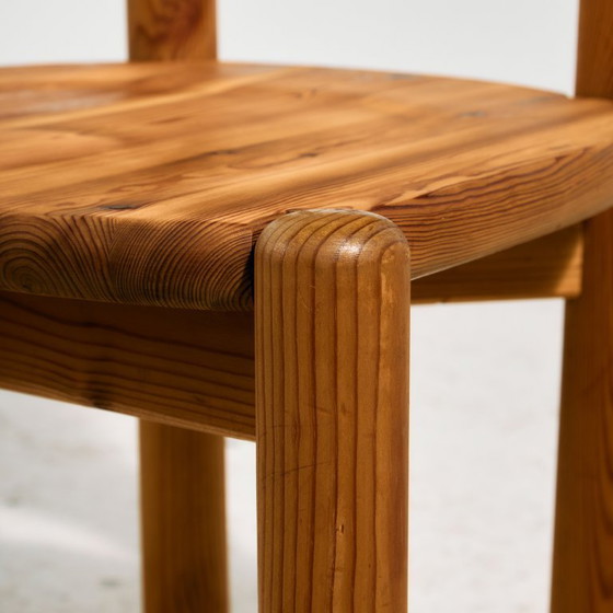 Image 1 of MK11071 Set da pranzo in pino di Rainer Daumiller per Hirtshals Savvaerk, set di 7 persone