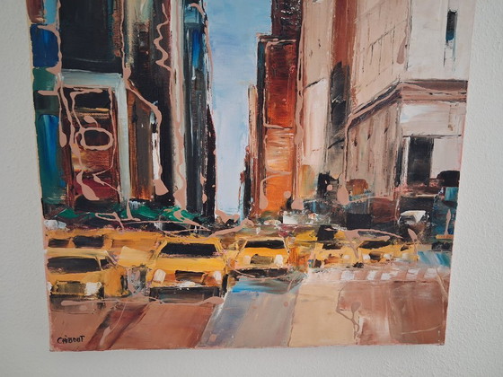 Image 1 of Dipinto 'Taxis New Yorkis'