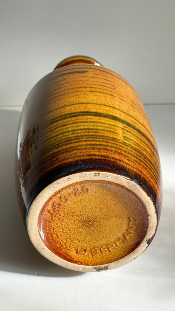 Image 1 of VASO Anfora in ceramica smaltata VINTAGE - GERMANIA OCCIDENTALE