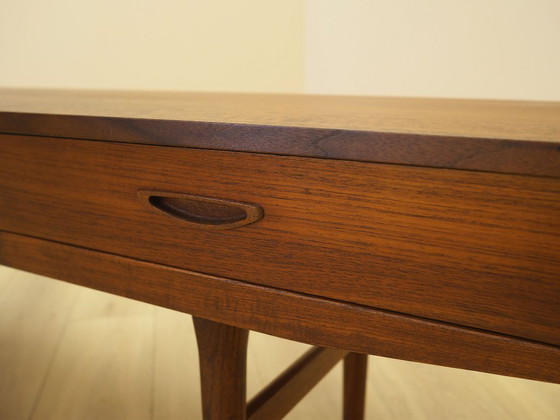 Image 1 of Buffet bas en teck, design danois, années 1960, fabriqué au Danemark