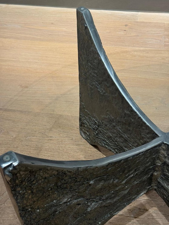 Image 1 of Einzigartiger Couchtisch im Stil des Brutalismus aus den 60er Jahren