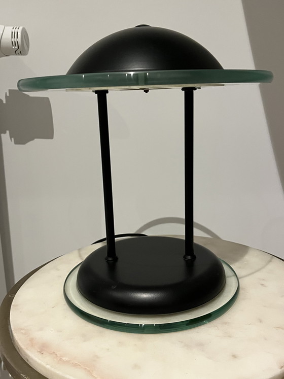 Image 1 of Vintage Space Age Herda UFO/ Saturnurnus tafellamp