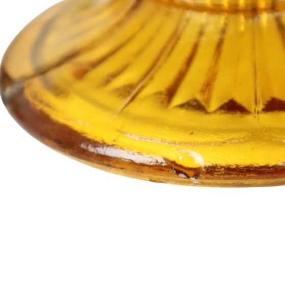 Image 1 of Bandeja de ámbar Art Déco para tartas