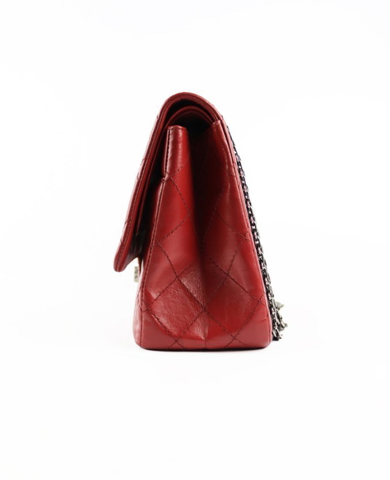 Image 1 of Chanel 2.55 Reissue Jumbo Red Aged Calfskin