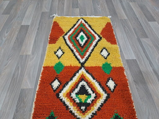 Handgefertigtes Laufband aus Wolle, 250 x 70 cm – vloerkleden en tapijten, Wool (photo 2 of 11)