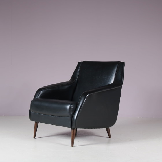 Image 1 of Chaise "802" par Carlo De Carli pour Cassina, Italie 1950