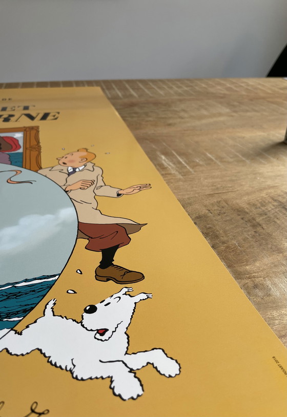 Image 1 of Herge Les Adventures de Tintin poster