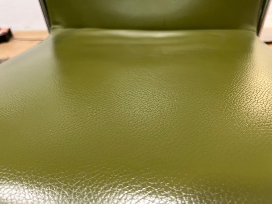 Image 1 of ZGAN Leolux Cimaronne Esszimmerstühle Grün (4 Stück)