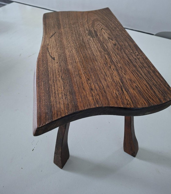 Image 1 of Vintage Tree Trunk Table Side Table Table 60s-70s Brutalism