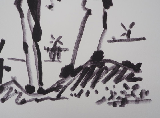 Pablo Picasso: Don Quixote, Signed Lithograph – Lithographs & prints, Paper (photo 4 of 6)