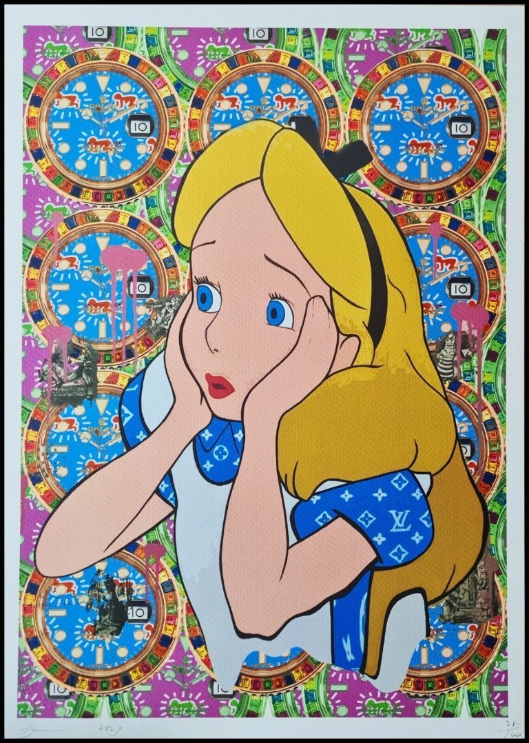 ラスト1！ 世界限定100点　正規品DEATH NYC ポップアート　アリス Death Nyc - Alice - Limited Edition With Certificate | €405 | Whoppah