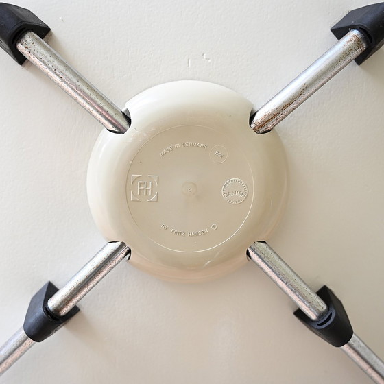 Image 1 of Fritz Hansen Series 7 butterfly chairs white lacquered