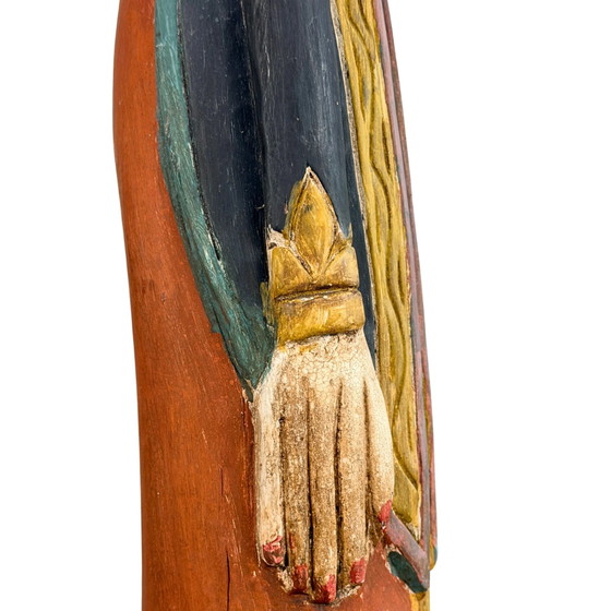 Par de Estatuas Antiguas Loro Blonyo – Java Central, circa 1930 – Lote 754 – Esculturas (photo 11 of 11)