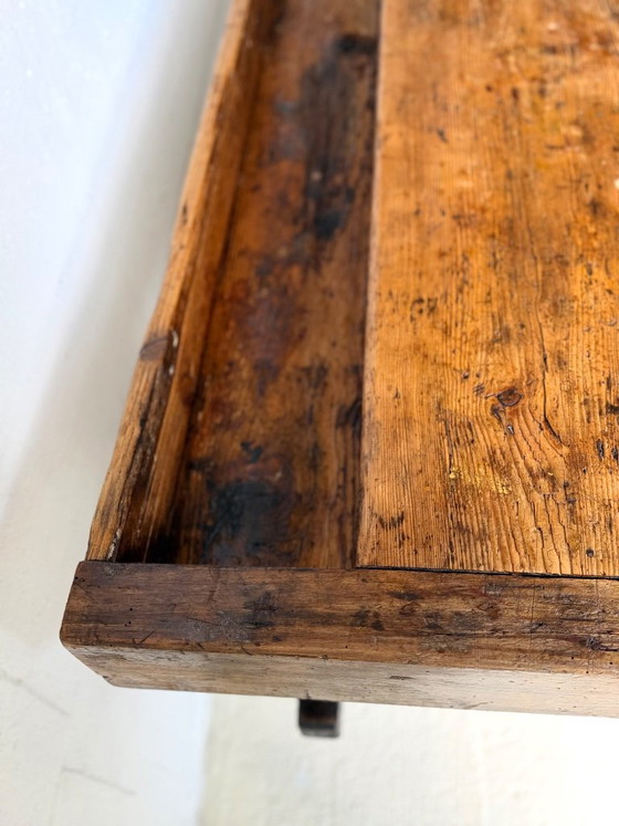 Établi de menuisier ancien en bois, années 1890 – Objets déco, Wood (photo 13 of 21)