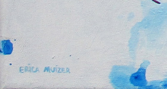 Image 1 of Peinture d'un poisson rouge - Continue à nager