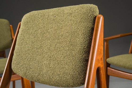 Image 1 of  Chaises Ella Danoises en Teck attribuées à Arne Vodder pour Vamo Sønderborg, 1960s, Set de 6
