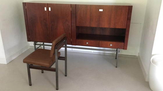 Image 1 of Aparador de palisandro diseñado por Alfred Hendrickx para Belform en 1960.