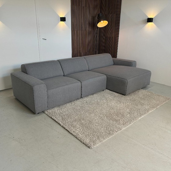 Image 1 of Grijze modulaire hoekbank 310x155cm