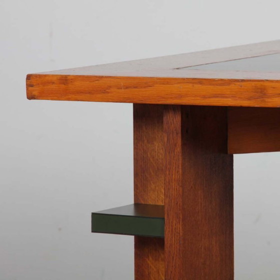 Image 1 of Vintage wooden games table, 20th century work