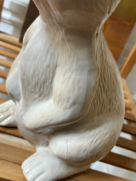 Image 1 of Conejo de cerámica antiguo