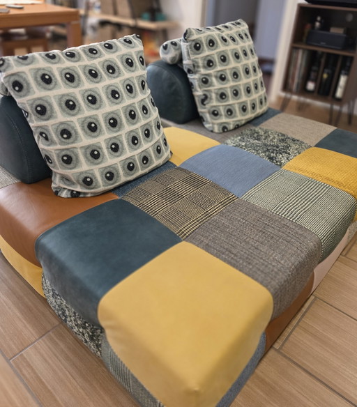 Divano Egoitaliano – modulaire banken, Leather, Textile