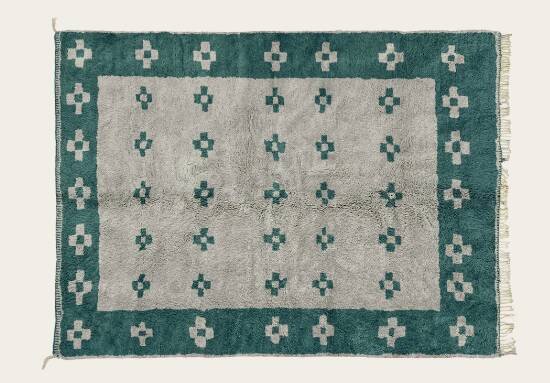 Tapis marocain 200cmx100cm – Wool, Cotton (photo 4 of 8)