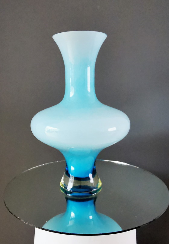 Image 1 of Empoli Glass Vase Italy Toscany, jaren 60