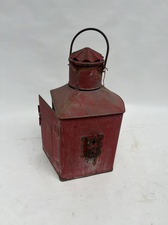 Image 1 of Antique Ship's Lamp