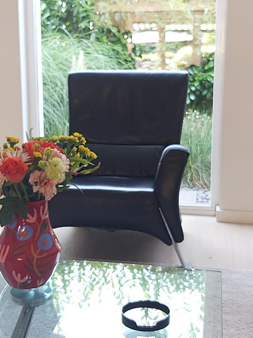 Rolf Benz 322 Lederen Fauteuil – Leather
