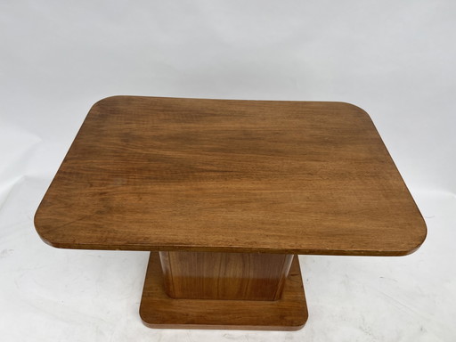 Couchtisch im Art-déco-Stil aus Ahornholz, 1920er Jahre, Niederlande