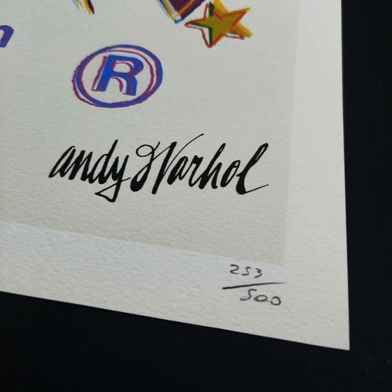 Image 1 of Litografia in edizione limitata "Paramount" di Andy Warhol, realizzata da CMOA.