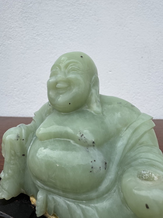 Image 1 of Antiker chinesischer Jade-Buddha