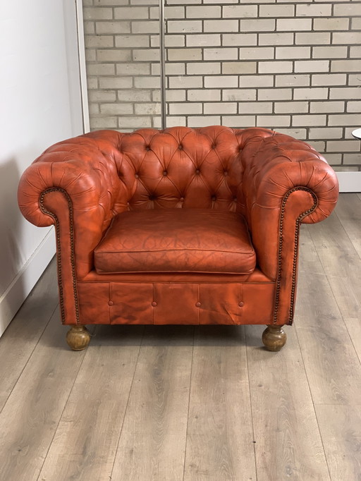 Chesterfield fauteuil 