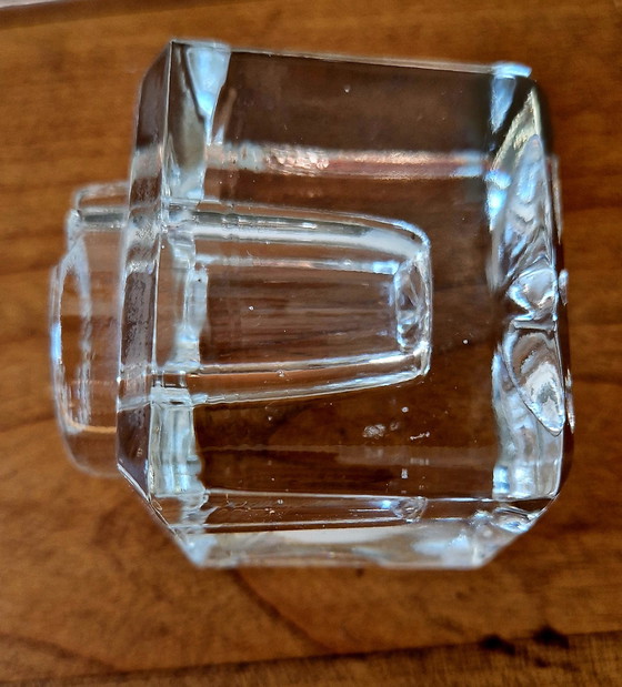 Image 1 of Mail holder with inkwell mirror-Silver-plated metal- 1900's