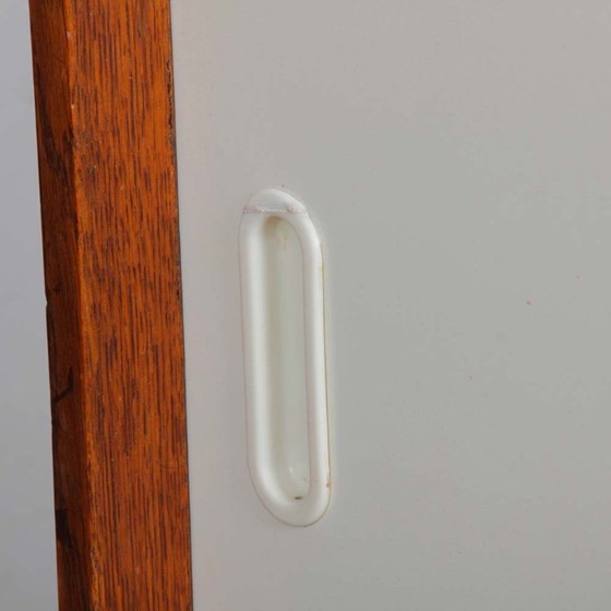 Image 1 of Yellow and white chest of drawers by Jiri Jiroutek, model U-452, 1960