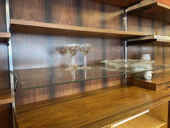 Image 1 of Sistema di pareti in palissandro vintage e unico