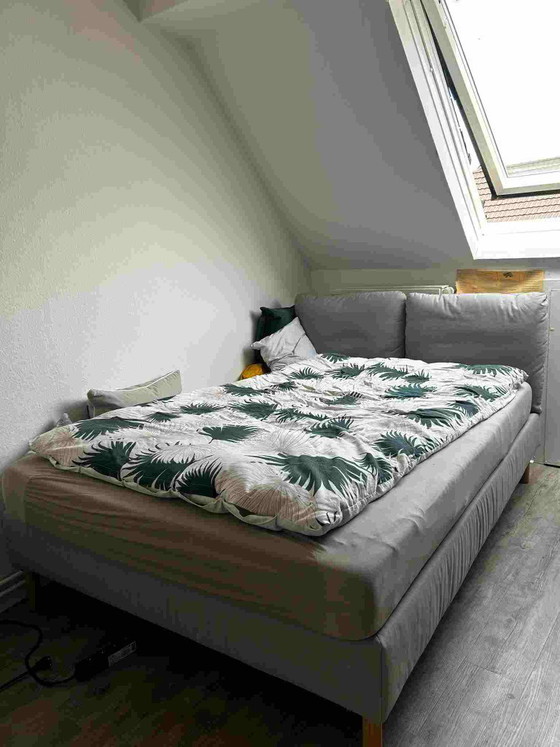 Image 1 of IKEA Bett Sagesund 140x200 mit Emma Matratze von 2025