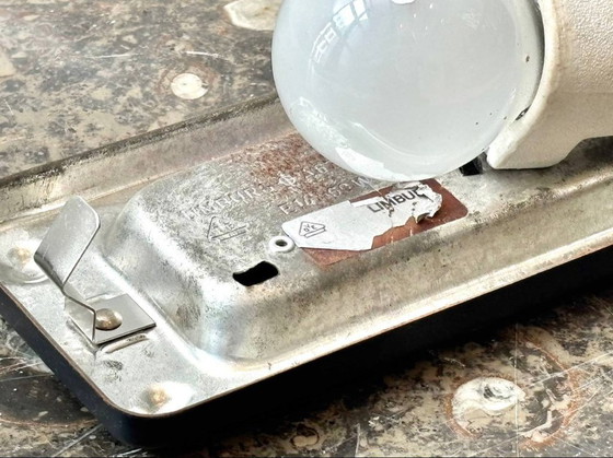 Image 1 of Set di 2 applique in vetro a bolle di Helena Tynell per Limburg, 1960