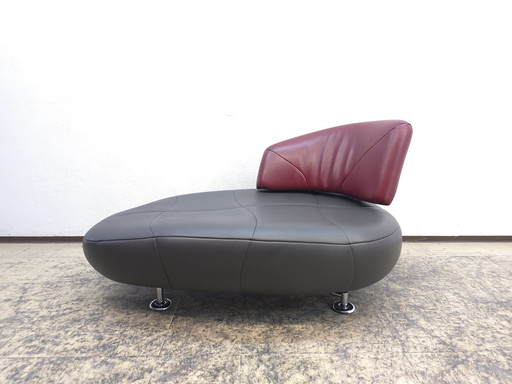 Leolux Kikko Chaise longue en cuir Fauteuil design Chair Design